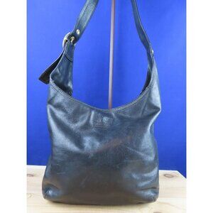 Coach  12406 black leather bleeker shoulderbag handbag purse classic